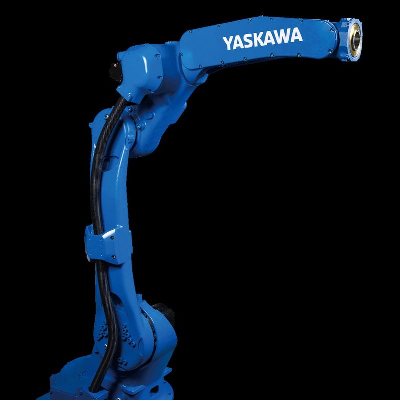 YRC1000 ذراع روبوت صناعي أوتوماتيكي مزود بإمداد طاقة 200-240 فولت تيار متردد يصل إلى 1.5 متر
